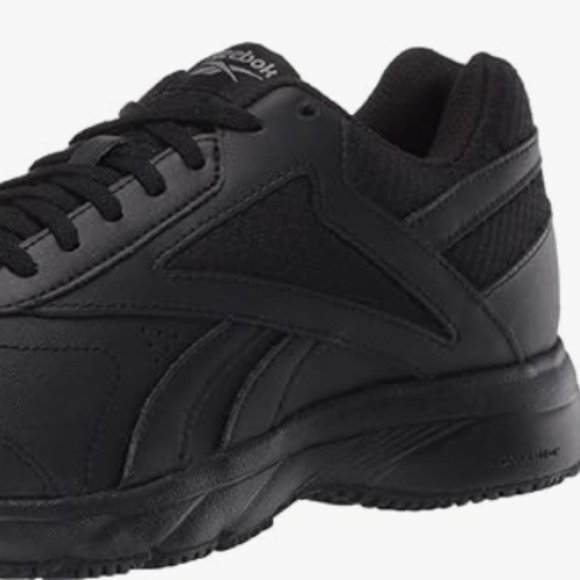 NEW Reebok Mens Work N Cushion 4.0 Walking Shoe Sz 8.5 black - Picture 1 of 4